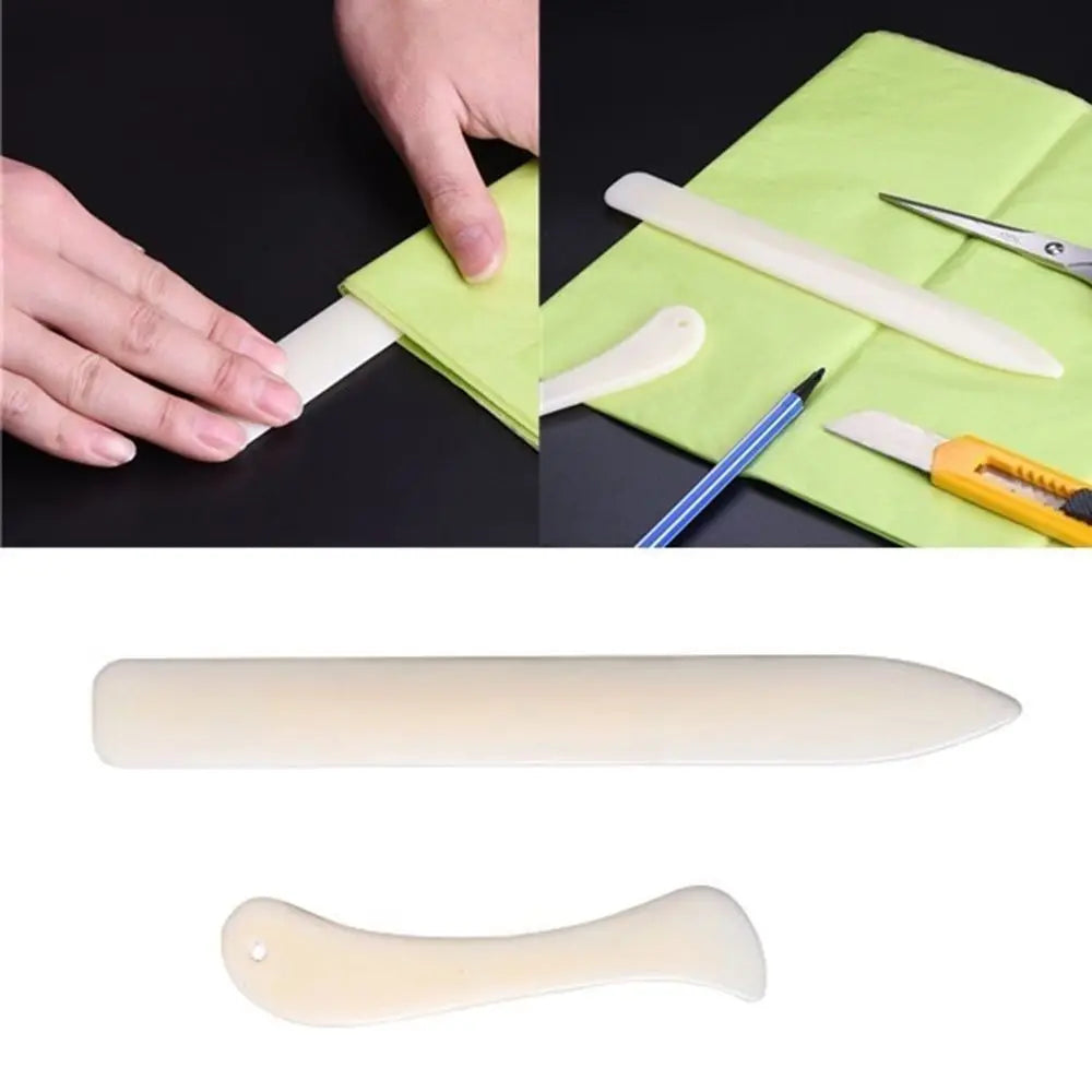 Set de plegadera de hueso de plástico y marcador de pliegue de papel