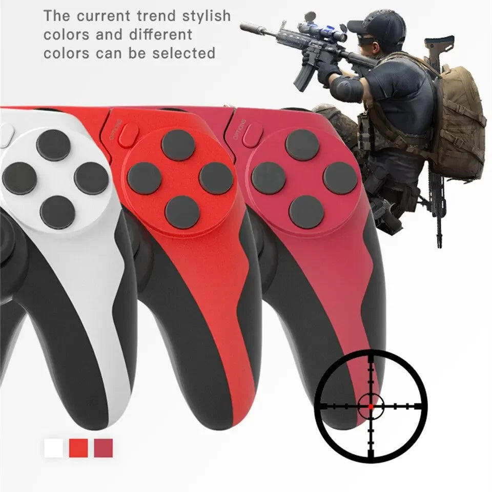 Wireless Gamepad with Six-Axis Gyroscope