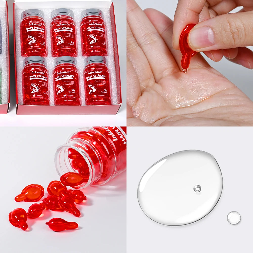 Vitamin Oil Hair Care Essence Capsules