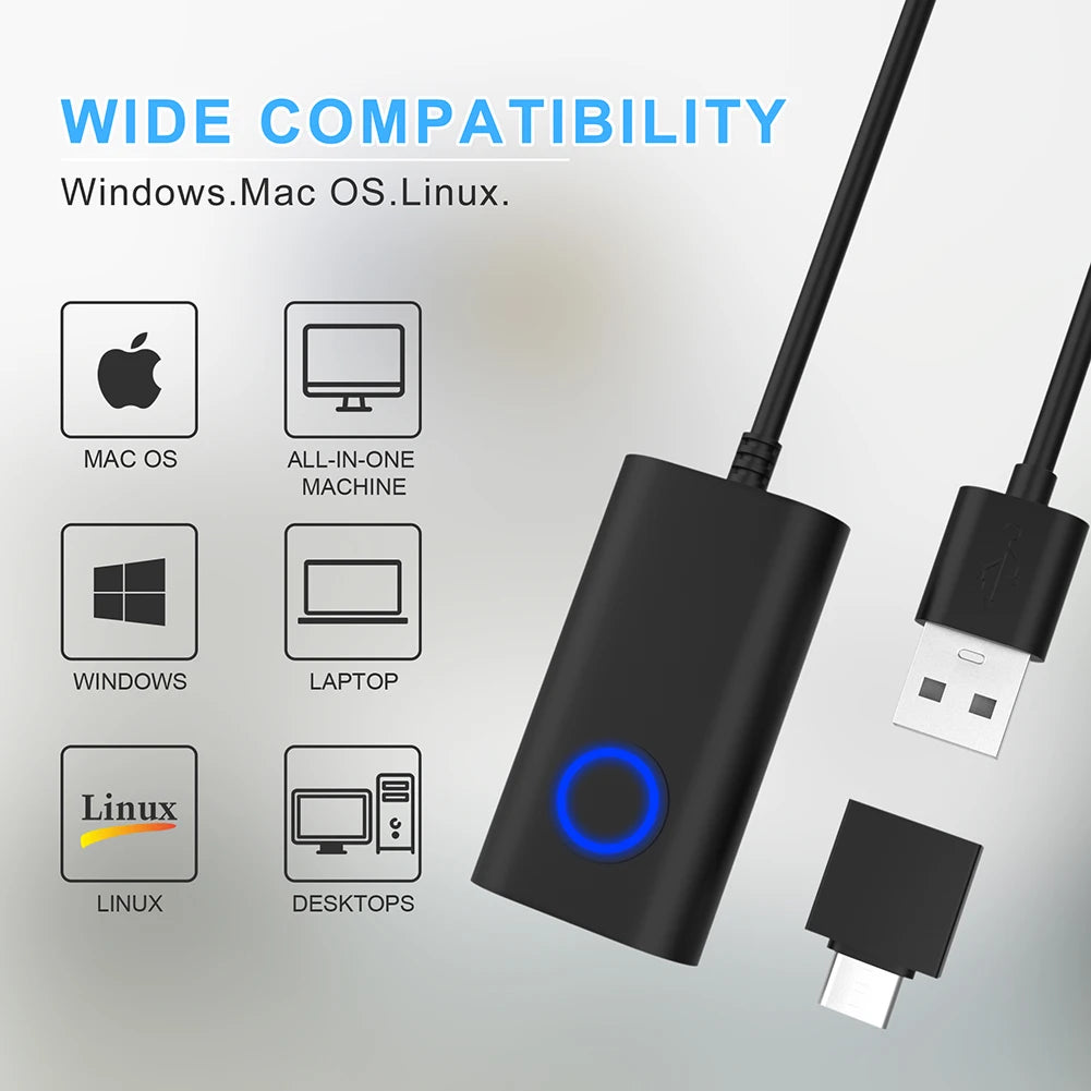 Simulateur de déplacement de souris USB avec interrupteur marche/arrêt