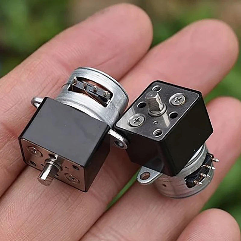 15 mm tofase girmotor med trinnvis drift, fire ledninger