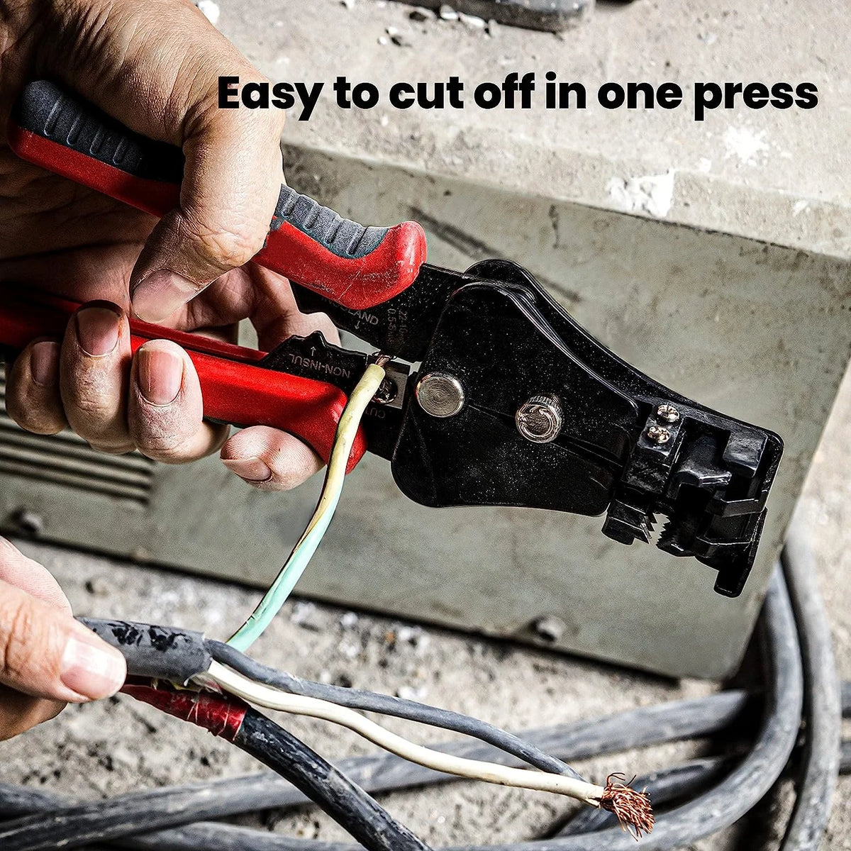 Automatic Wire Stripper and Crimper
