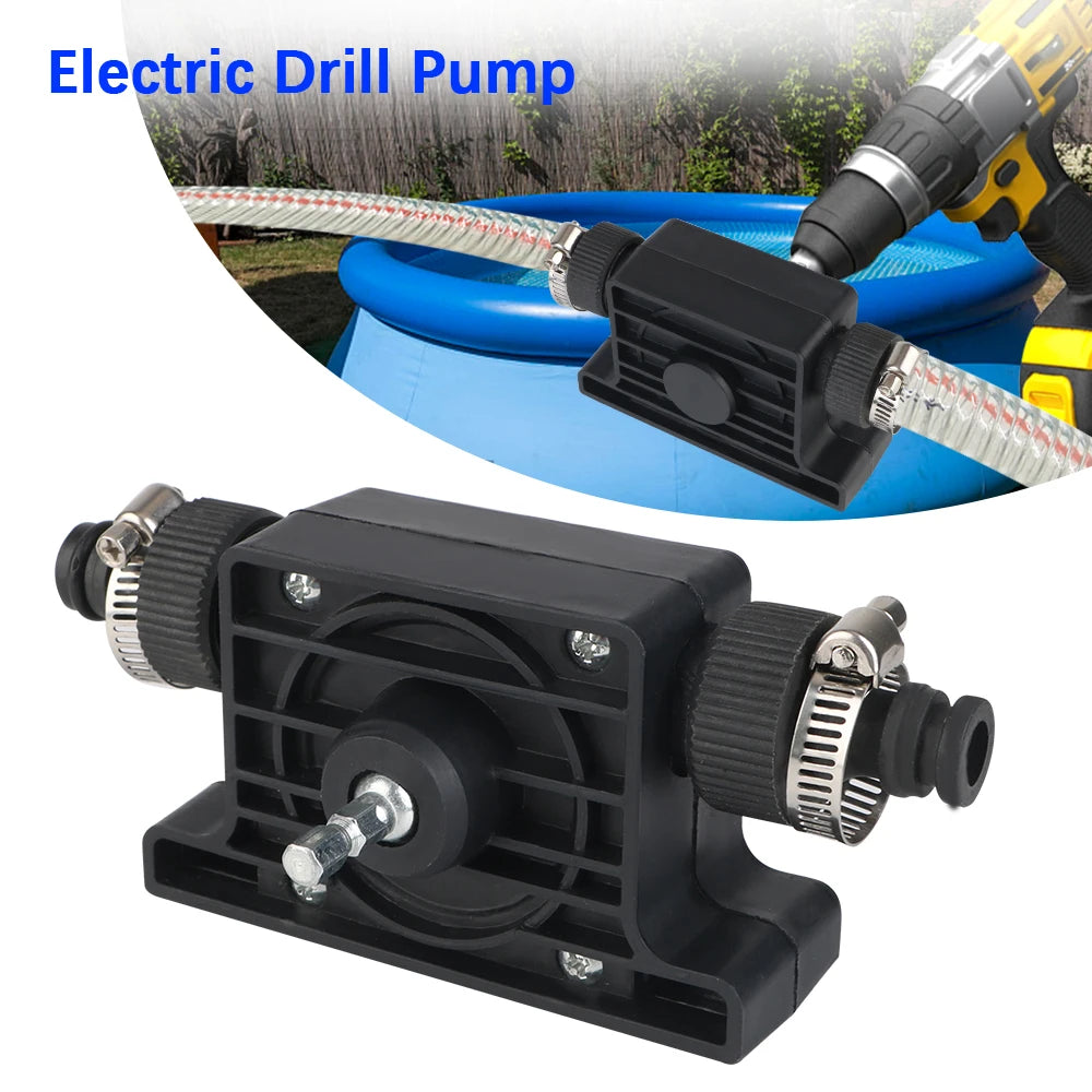 Drill-Powered Liquid Transfer Pump