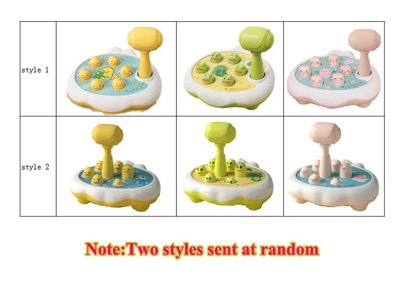 Duck/Frog/Pig Baby Montessori Animal Hammer Toy 🐤 