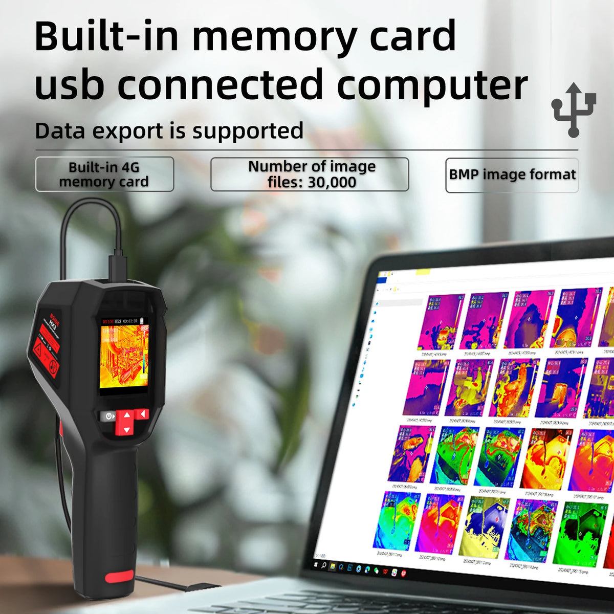 Handheld Thermal Imaging Camera -20 to 550C HD Resolution