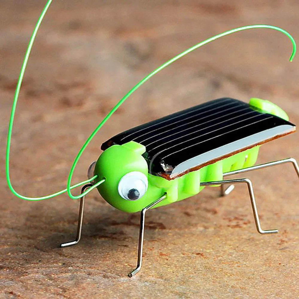 Solar Grasshopper Toy Puzzle Children Selected Gift Simulation Insect Gift Boys And Girls Science Education Funny Moving Toy Kid 