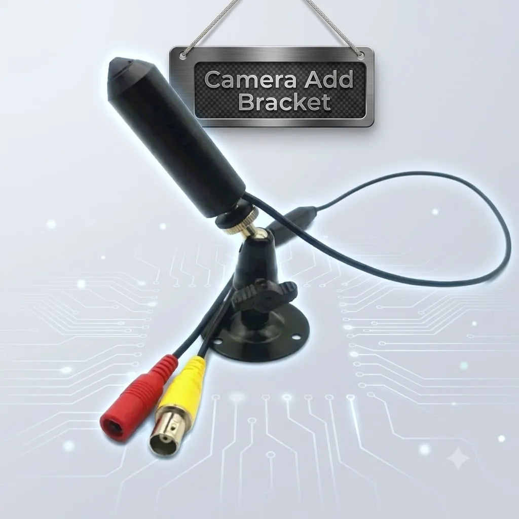 1080p Mini AHD Bullet Camera, 3.7 mm Lens & Bracket Option