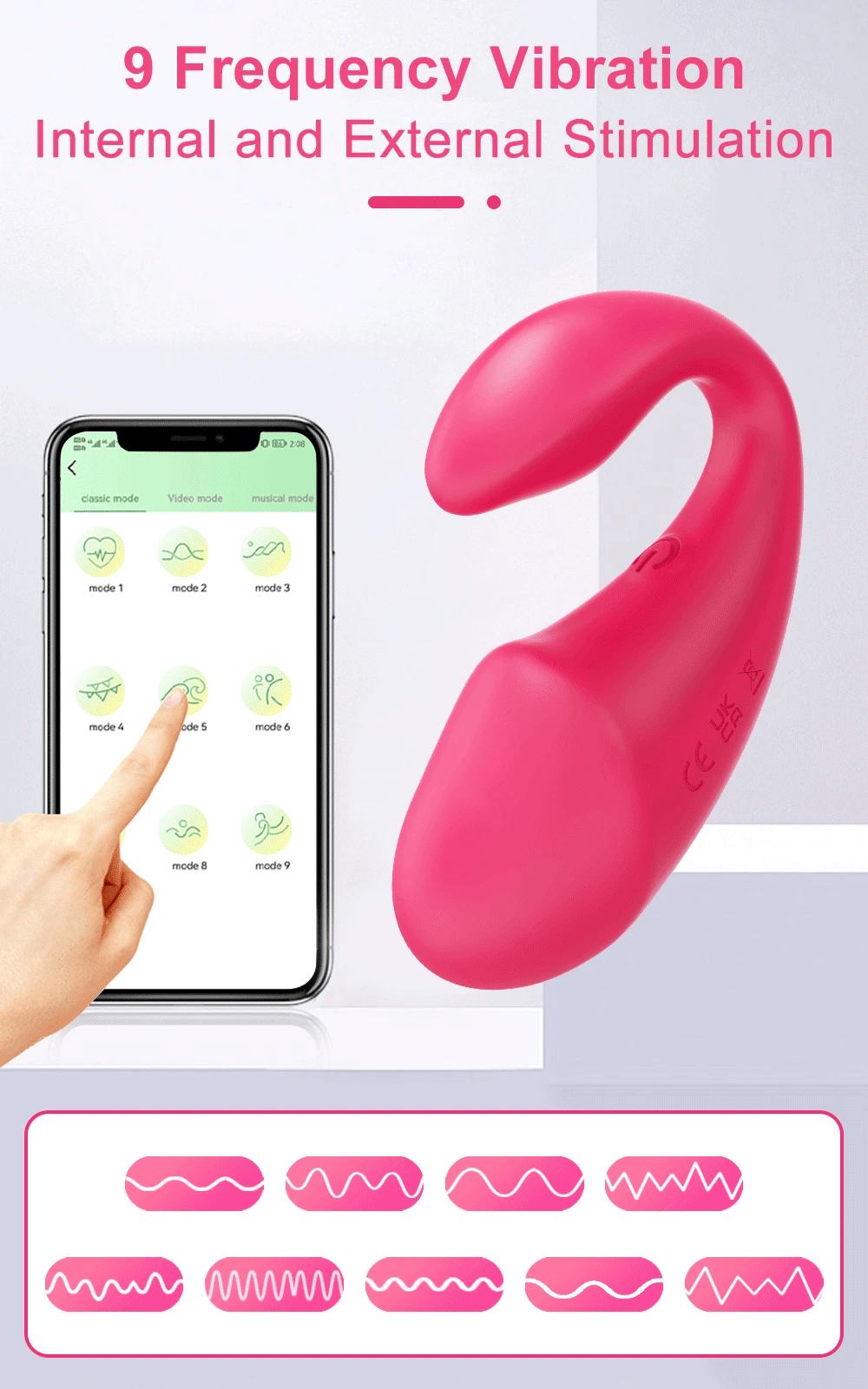 Sex Oyuncakları Uygulama Vibratörü Bluetooth Dildo Kadınlar için Kablosuz Uzaktan Kumandalı Vibratörler Giyilebilir Titreşimli Aşk Yumurtası Çiftler için Oyuncak