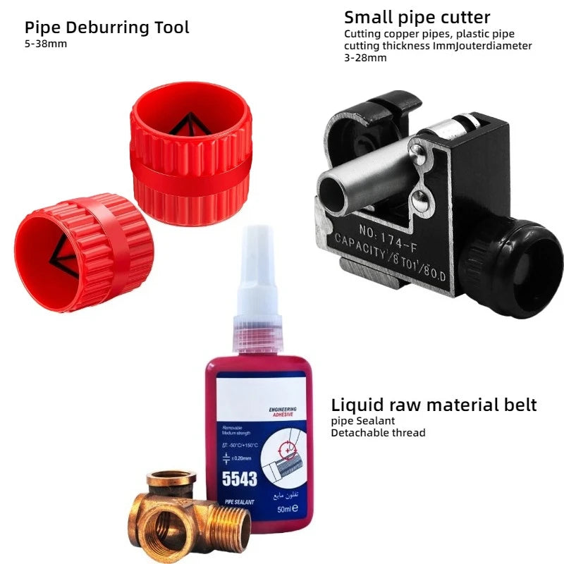 Pipe Cutter and Deburring Tool - Options