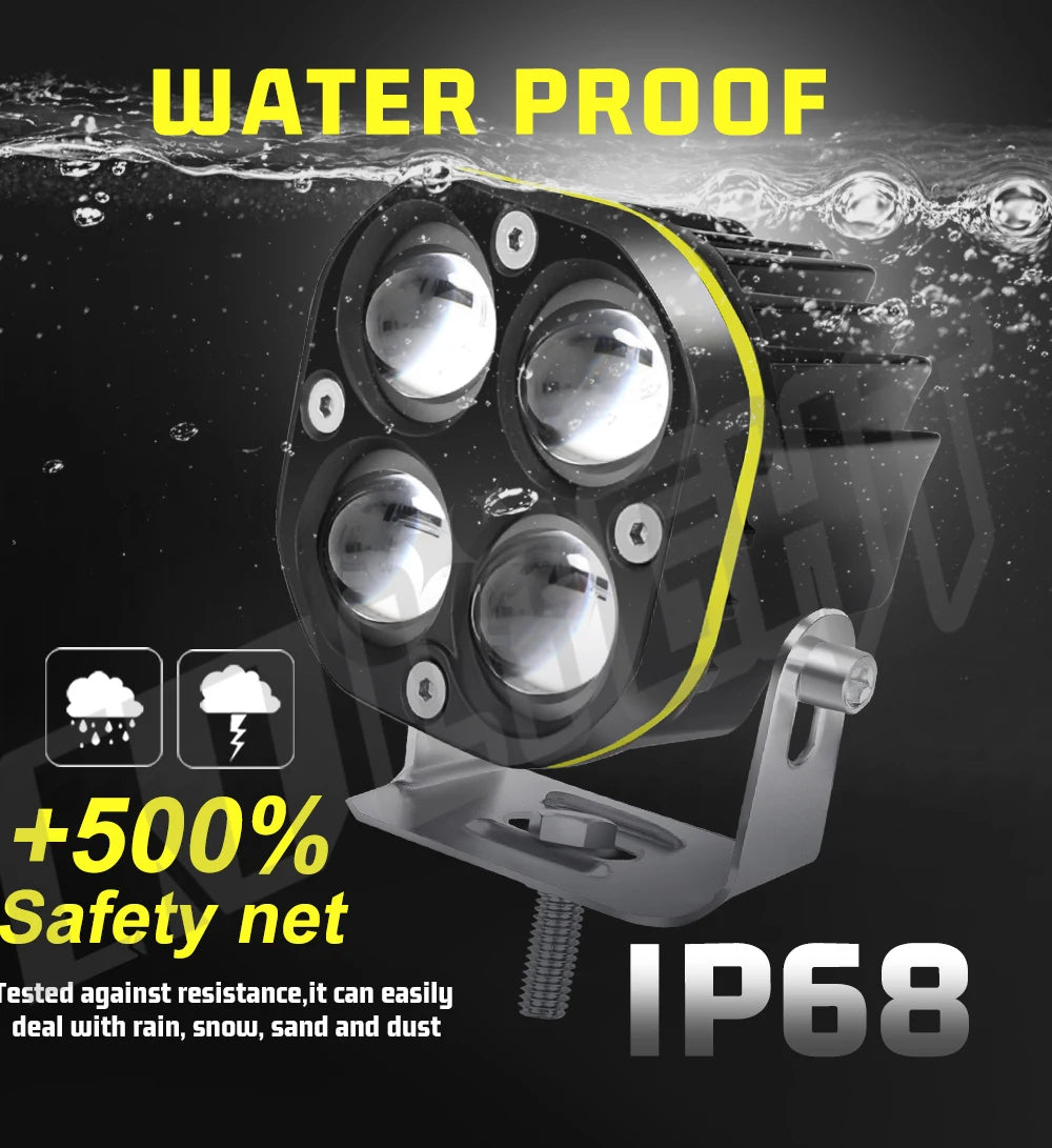 3 Inch LED Work Light 120W 12V/24V Combo Beam IP68