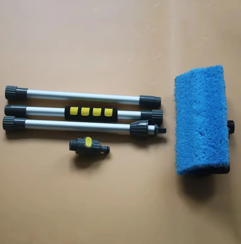 New Car Automatic Telescopic Long Rod Spray Water Brush Auto Windshield Window Wipe Glass Cleaner Washing Tool 