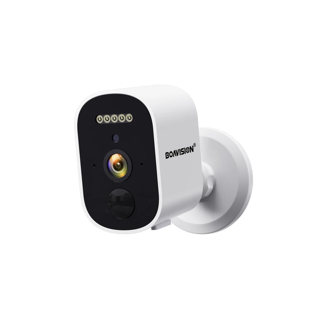 2K 3MP Wireless Solar Security Camera with Battery and Night Vision