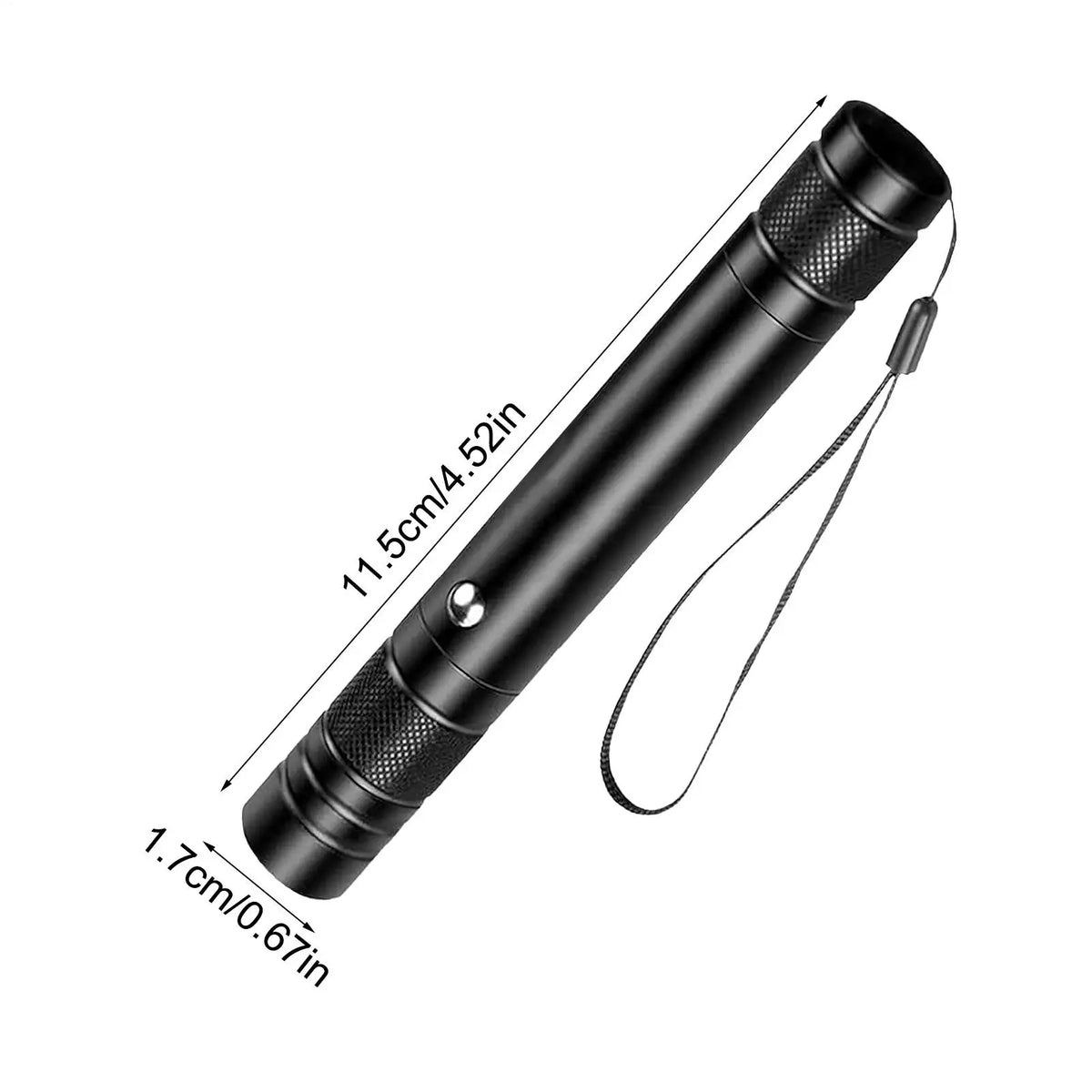Rechargeable Four-Mode Handheld Flashlight