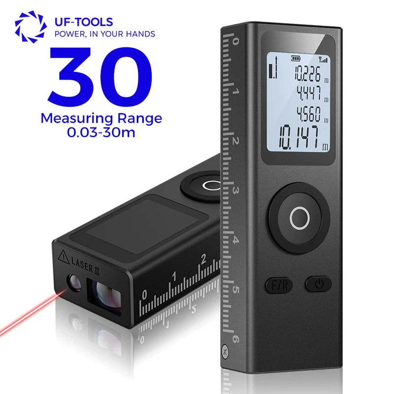 30m USB-Rechargeable Laser Distance Meter