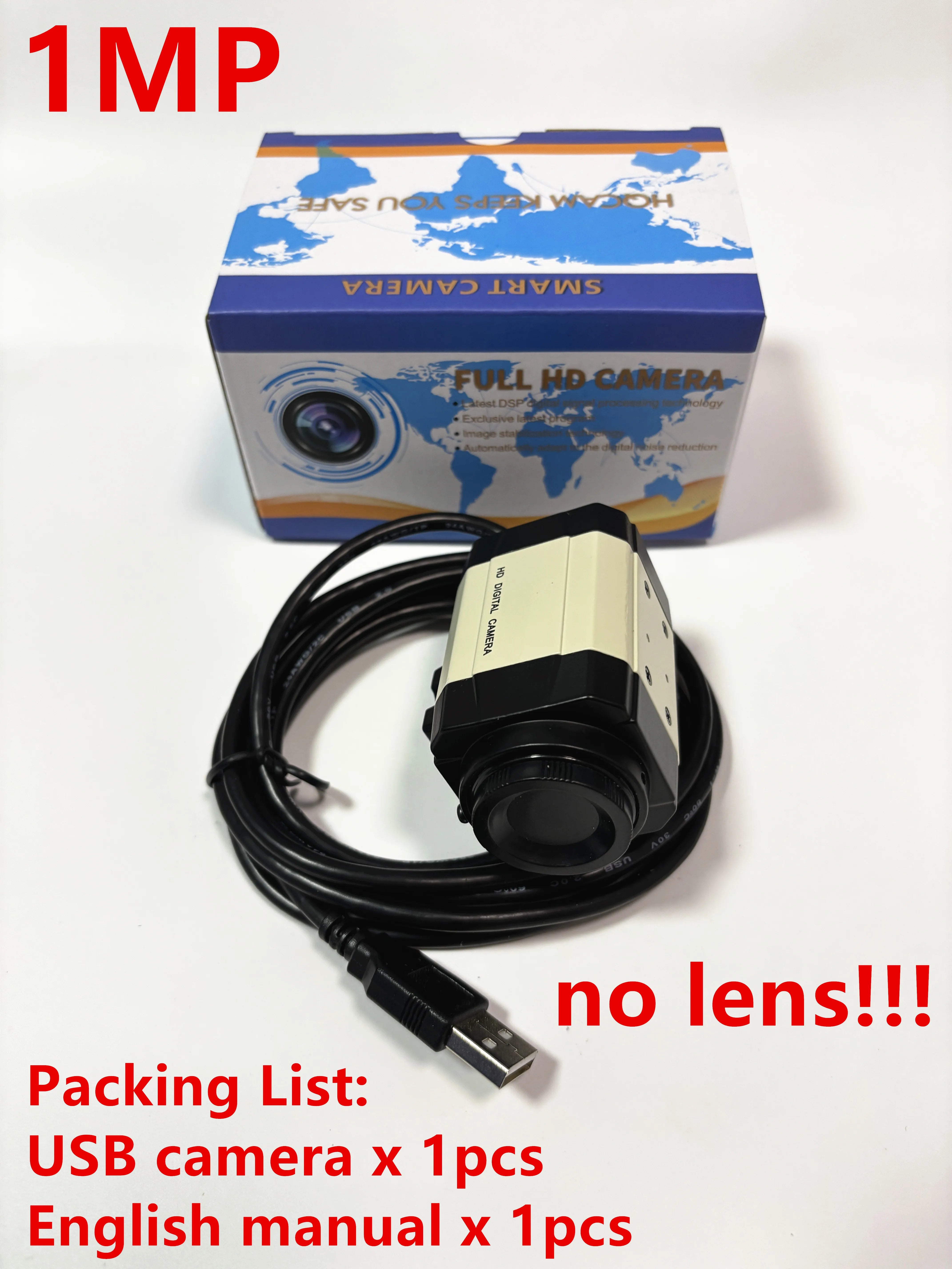 4K IMX415 USB Webcam with 2.8-12mm Varifocal Lens