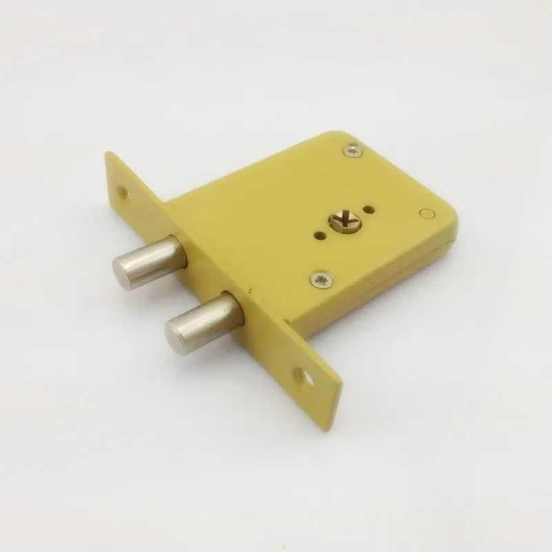 قفل صندوق فولاذي للأبواب المخفية، 72 x 57 x 15 mm