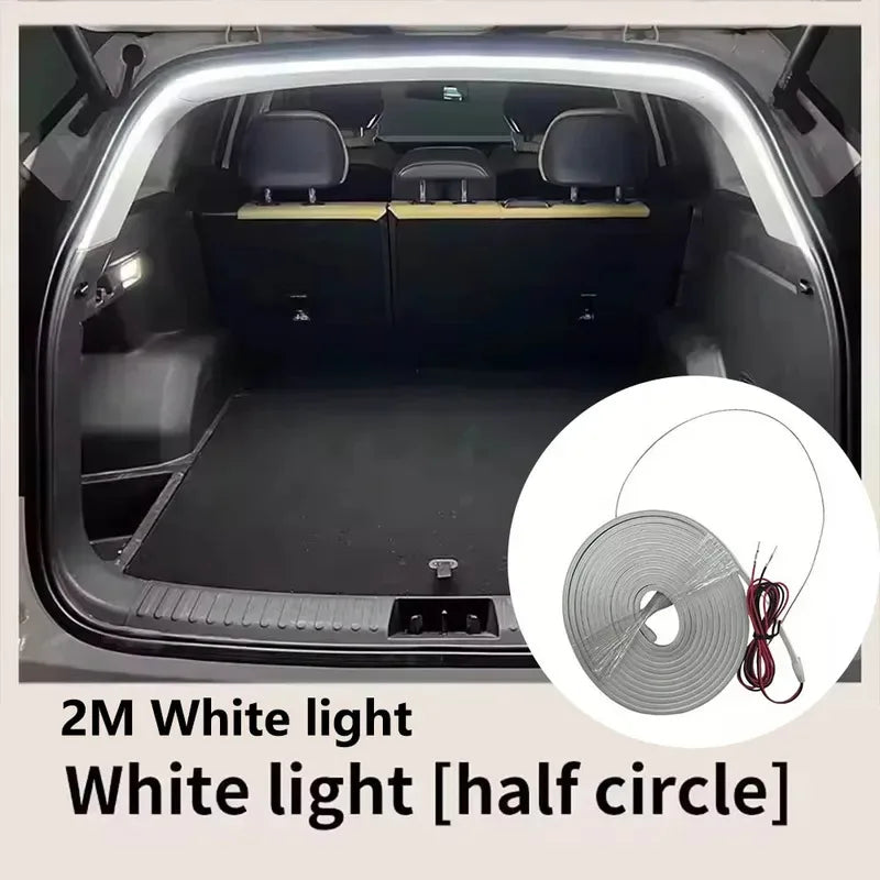 12V Car Boot LED Light Strip, 2m/4m, Five Colour Options