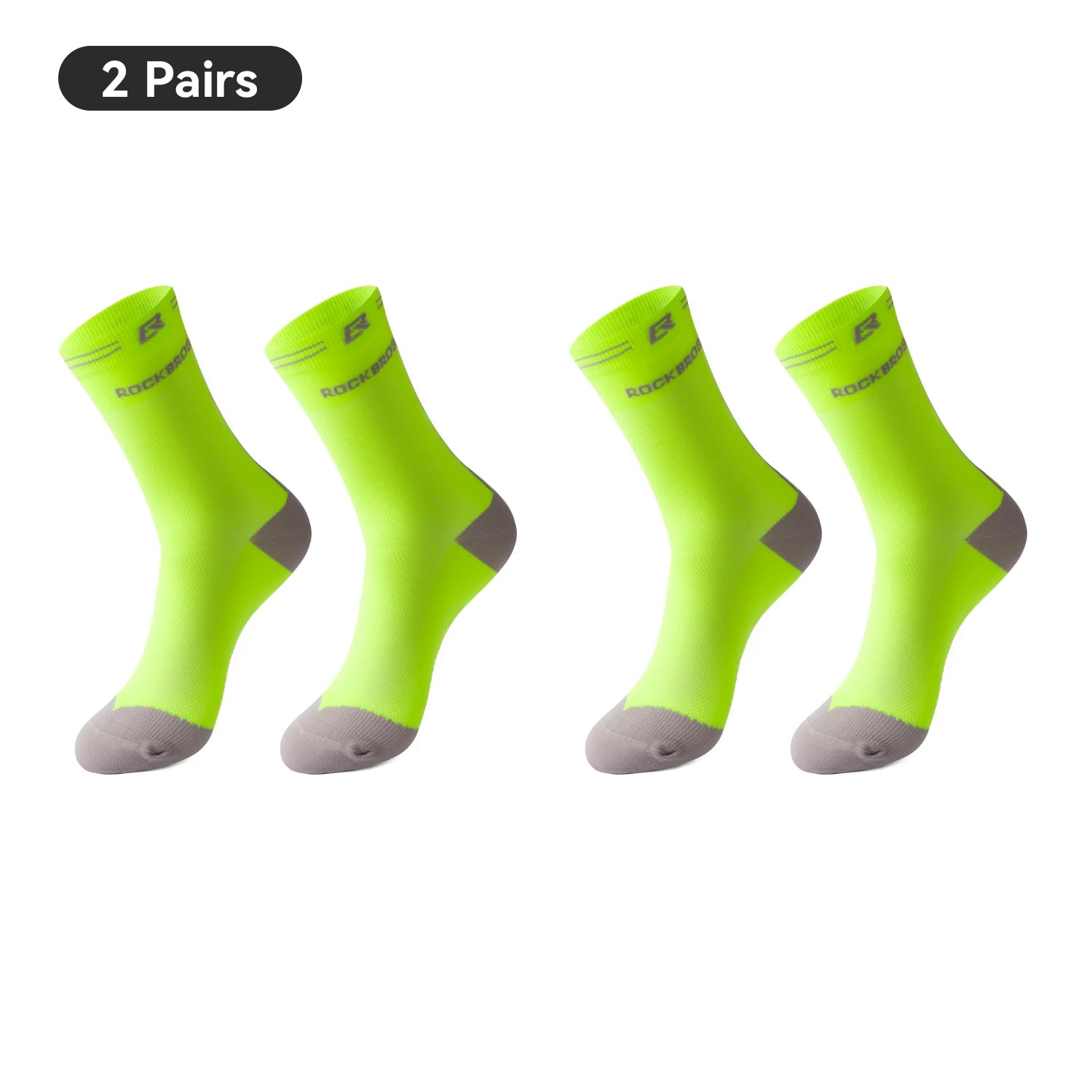 Cycling Socks Knee-High Breathable Stretch Sport Socks