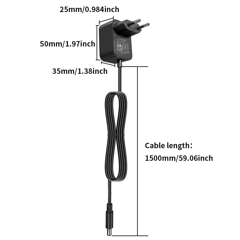 DC12V 1A Power Adapter 12W AC Power Adapter Suitable for Small Household Appliances AC100-240V to DC12V 1000mA Charger