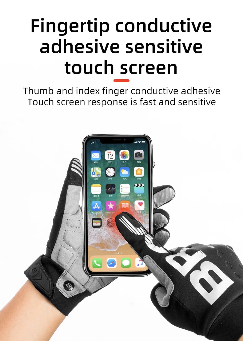Thermal Cycling Gloves for Cold Weather Riding