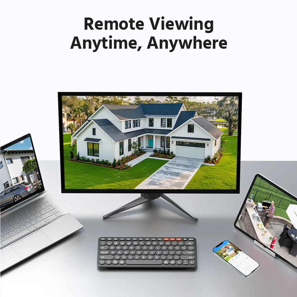ANNKE 16-Channel Wireless NVR 4MP Dual-Lens Security System