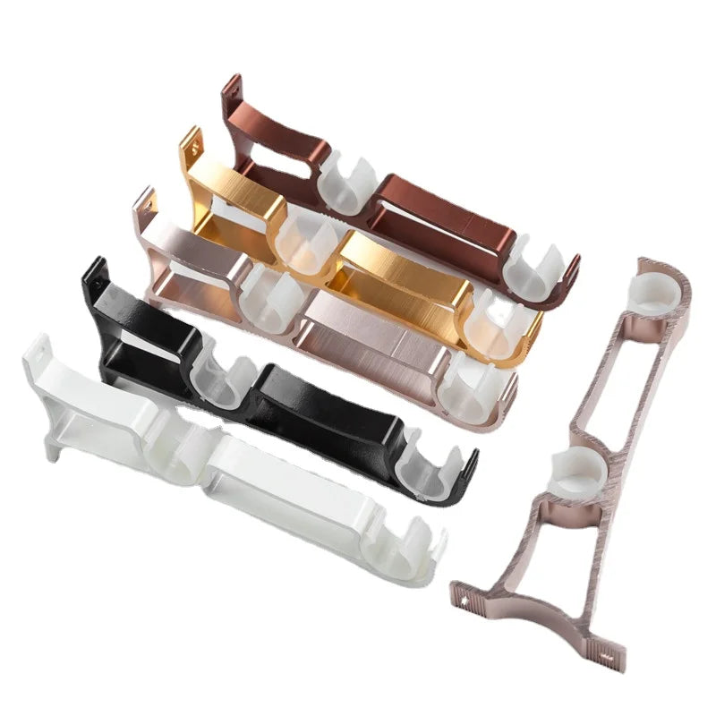 Aluminium Curtain Rod Support Bracket
