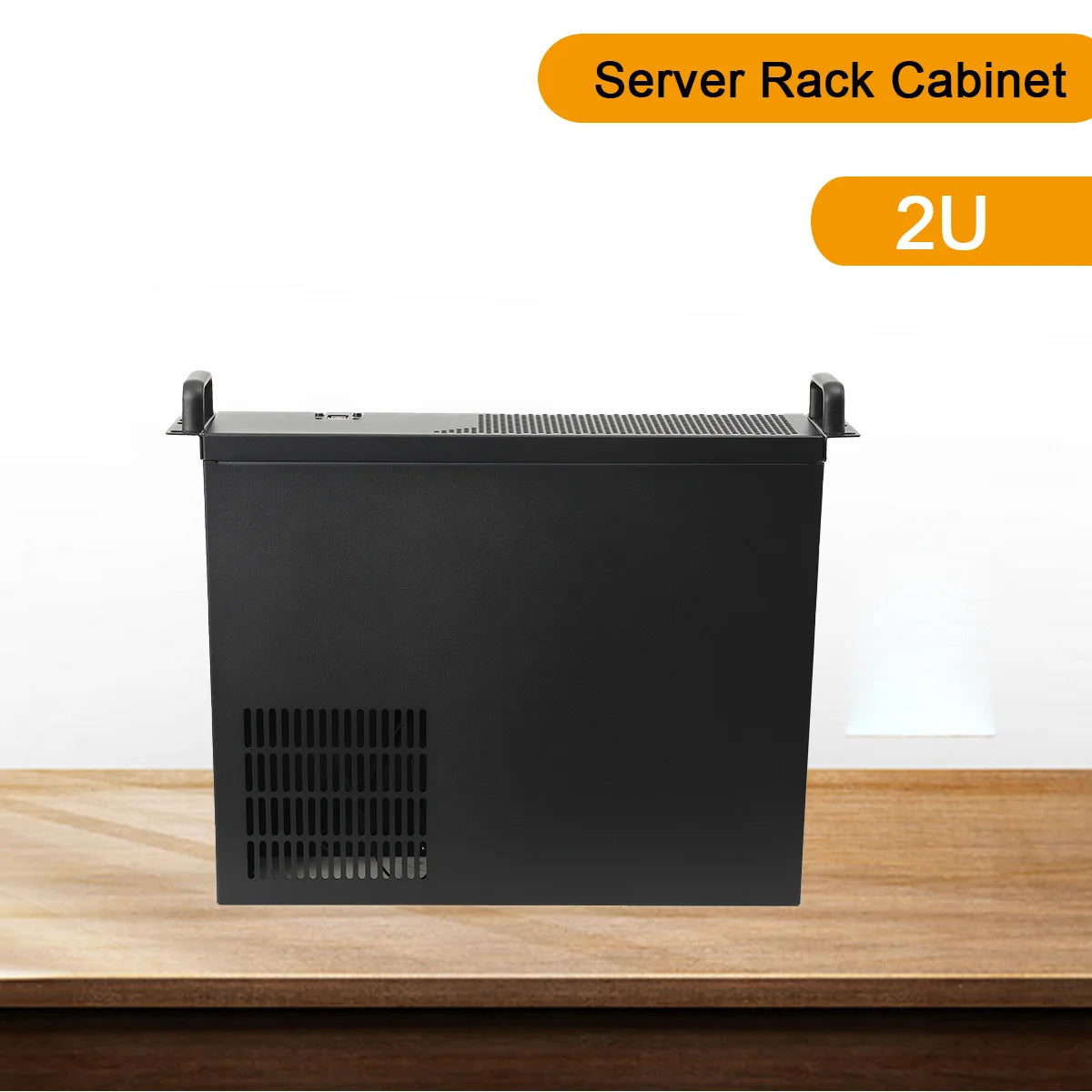 2U chassis aluminium panel ultra kort industrielt kontrolserver chassis datalagring bundkort serverkasse