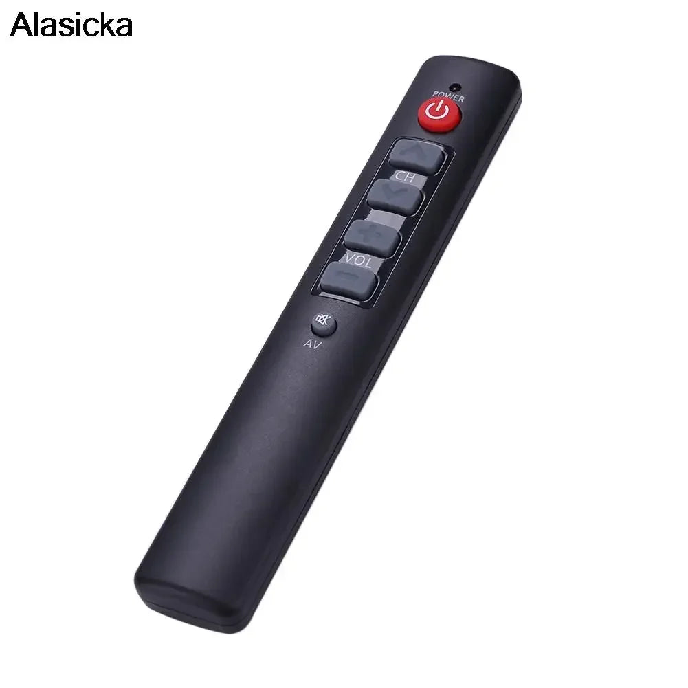 Six-Button Learning IR Remote for Compatible TV and AV Devices