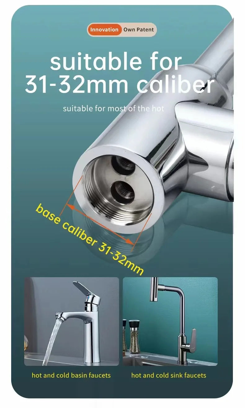 Écrou de fixation et attache de montage pour robinet, 31–32 mm