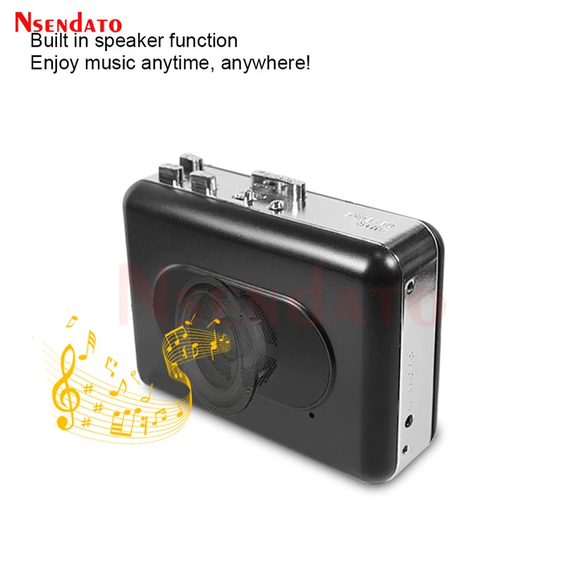 Leitor de Cassete USB e Dispositivo de Captura de Áudio