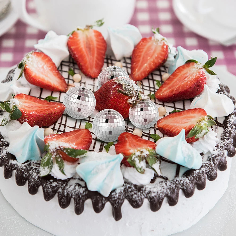 Reflective Mirror Balls for Parties and Festive Decor