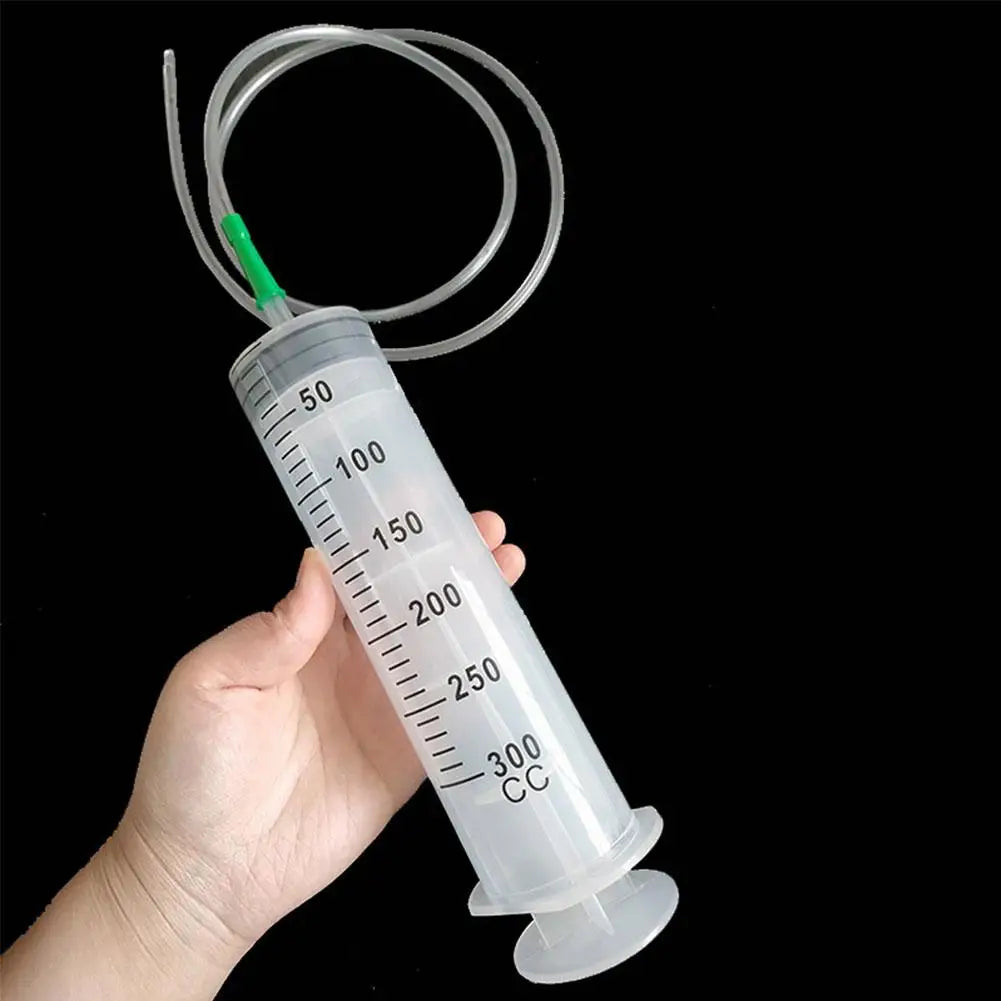 Jeringas de Gran Capacidad, Aguja Reutilizable, Cuerpo con Escala, Bomba de Aceite de Aspiración y Vacío, Pistola Extractora