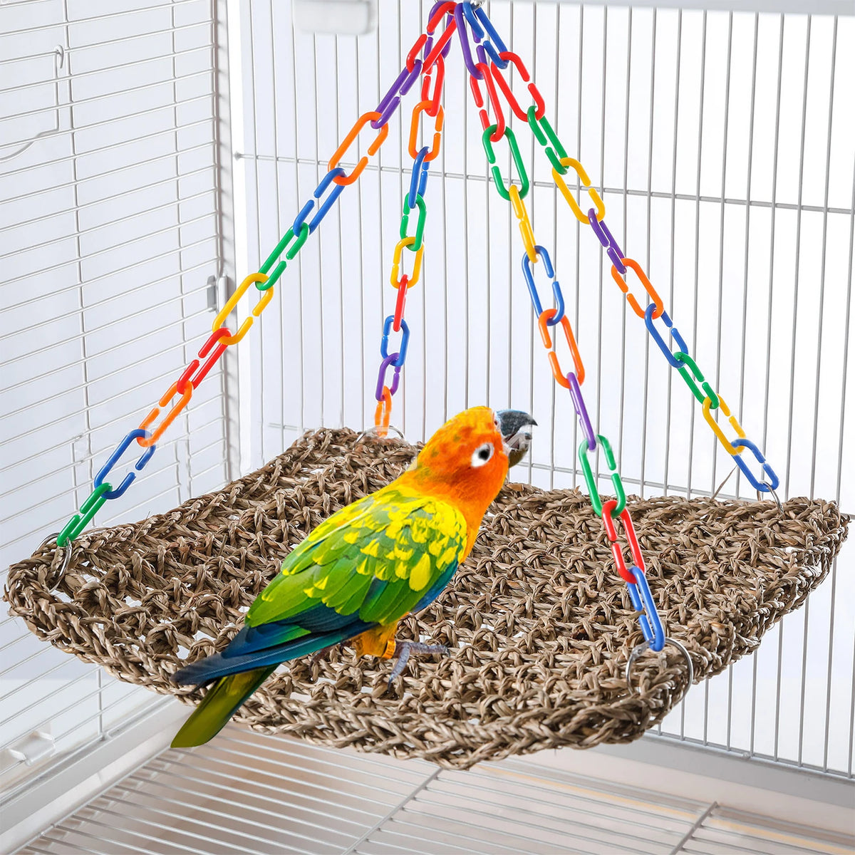 Woven Bird Swing Platform