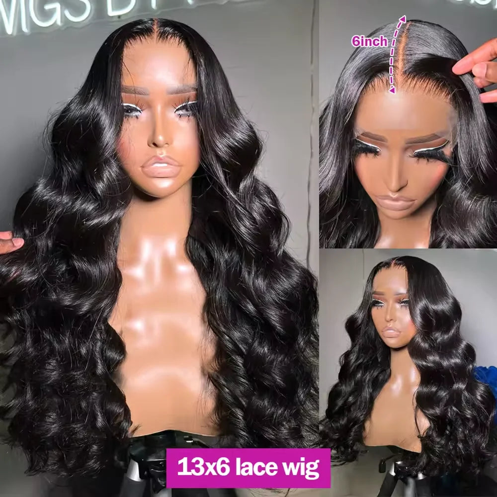 HD Lace Frontal Body Wave Wig for a Natural, Voluminous Look