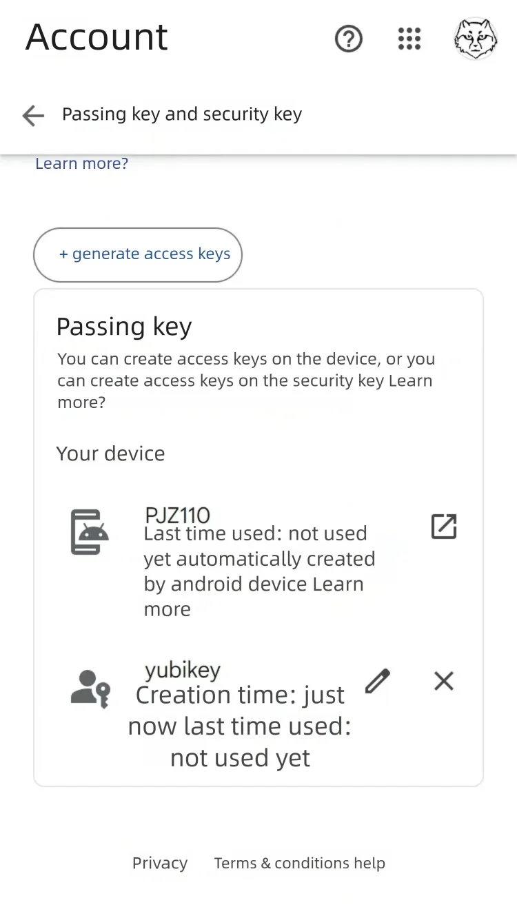 Chave de Autenticação USB FIDO2