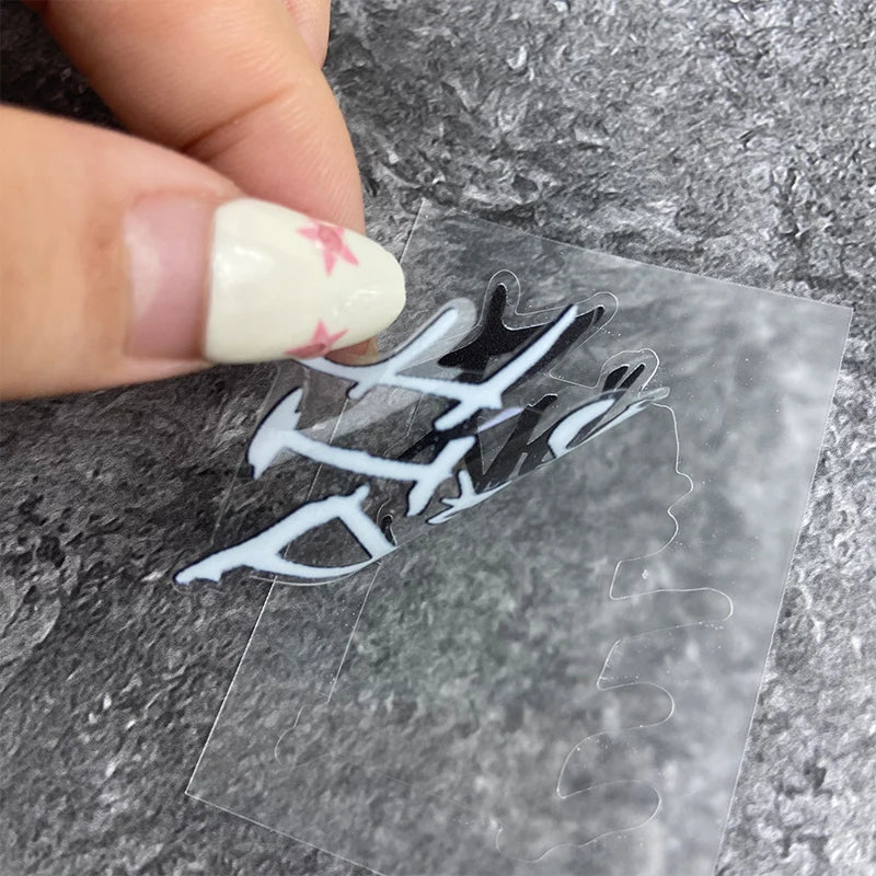 1PC Ride or Die Bike Frame Stickers Bicycle Top Tube Waterproof Vinyl Decals for MTB Bicycle Decorative Motorcycle Accessories 