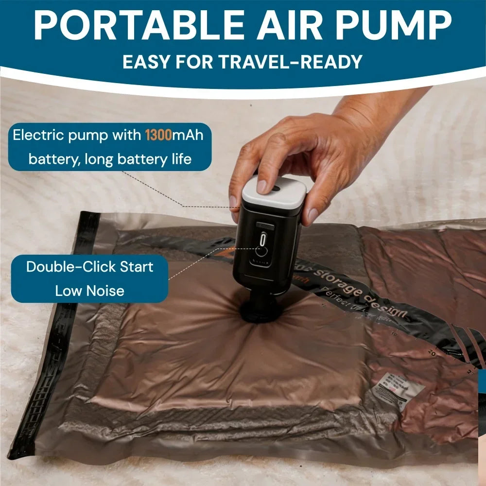 Travel Vacuum Storage Bags - Set Options