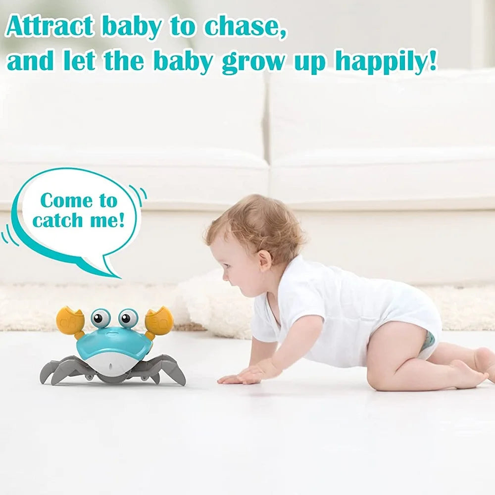 Dancing Crab Run Away Toy for Babies
