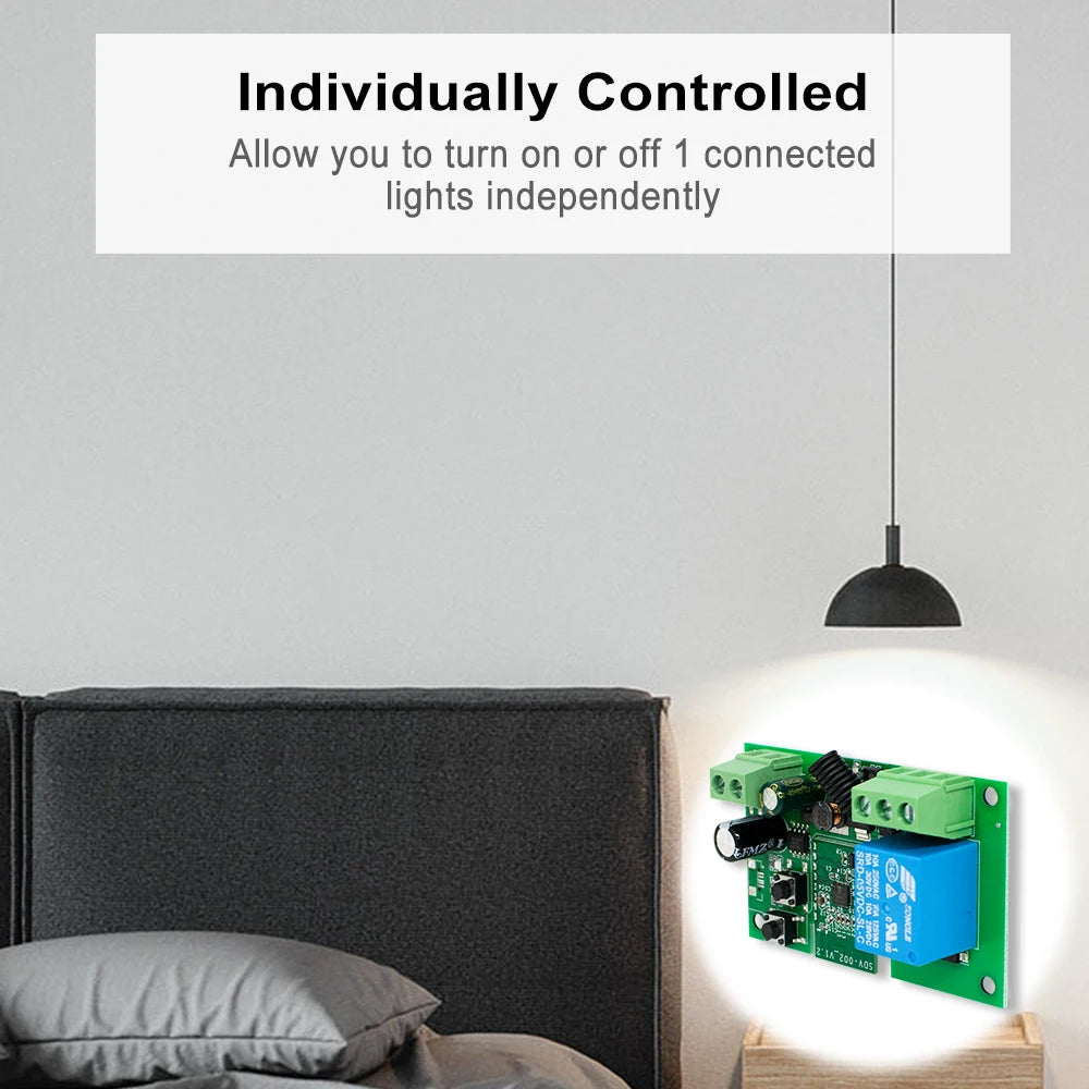eWeLink Single-Channel Dry-Contact WiFi Relay