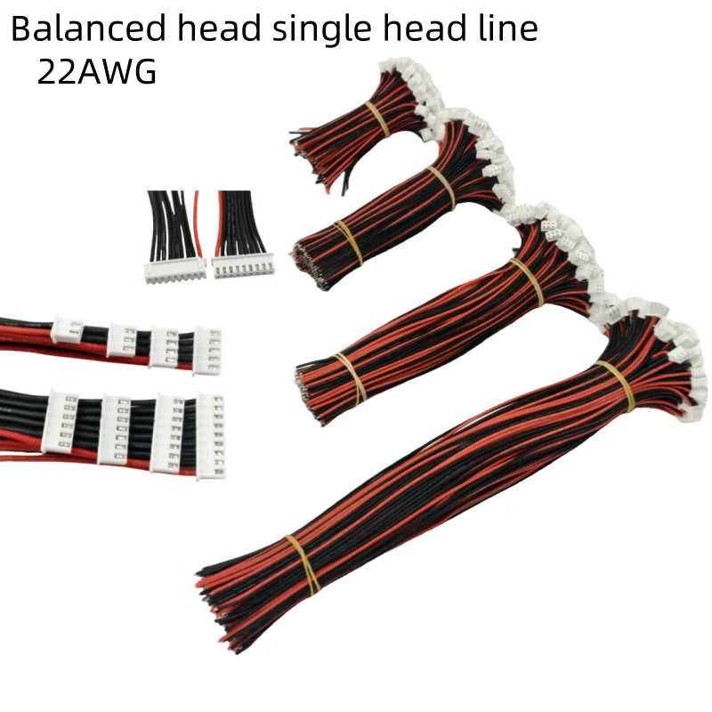 Prívodné vodiče balansovacieho konektora LiPo - balenie 10 ks, 1S až 8S
