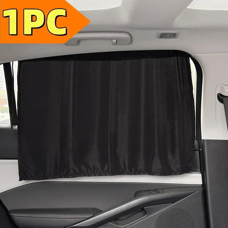 Cartoon Car Window Sunshade with Suction Cups for Kids