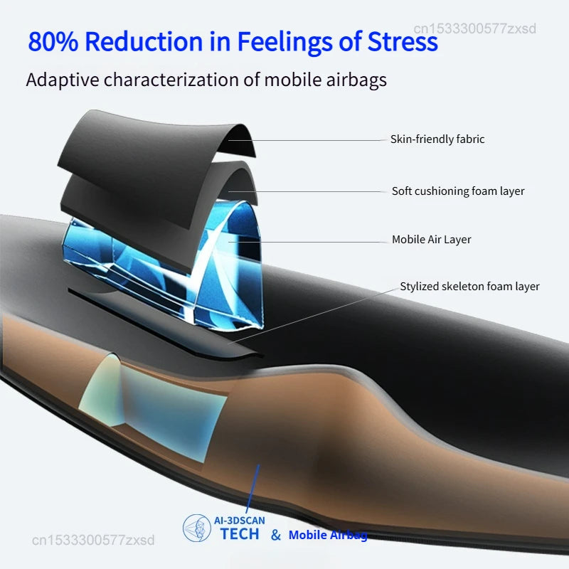 Xiaomi Dreamlight 4S Eye Mask Sleep 3D Stereoscopic Sleep Aid for Men Women Adult for Sleeping Block Out Light Travel Blindfold 