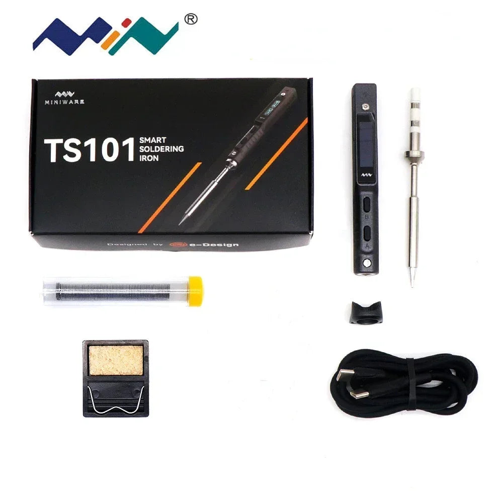 TS101 Digital Soldering Iron - Tip Options