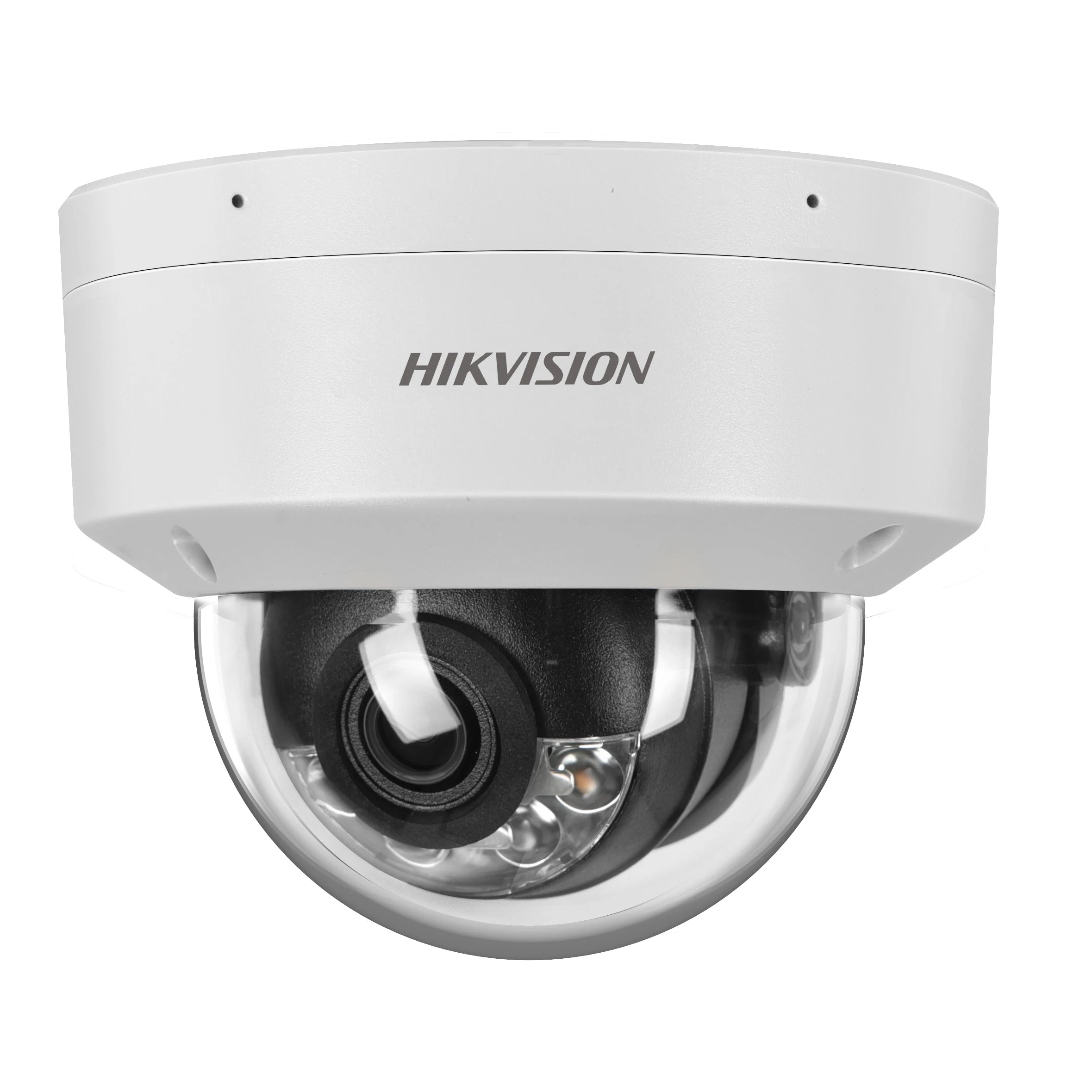 Hikvision 8MP IP Camera DS-2CD1183G2-LIUF 4K Smart Hybrid Light IR White Light Built-in Mic Dome Network Camera SD Card Slot 