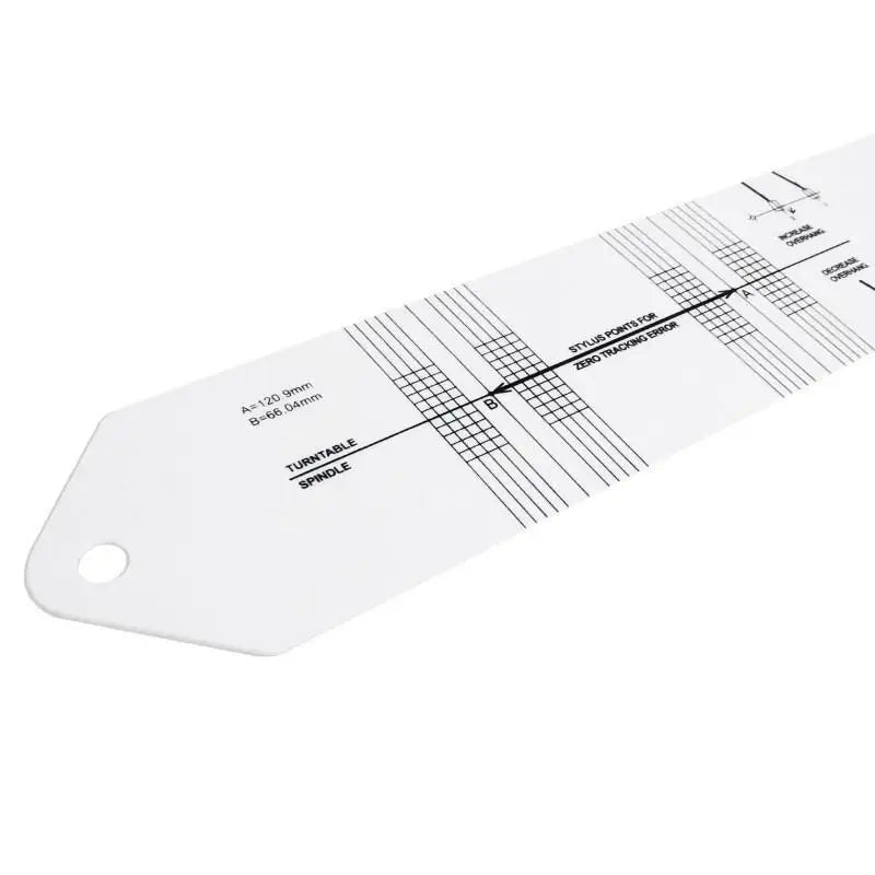 Turntable Stylus Alignment Protractor