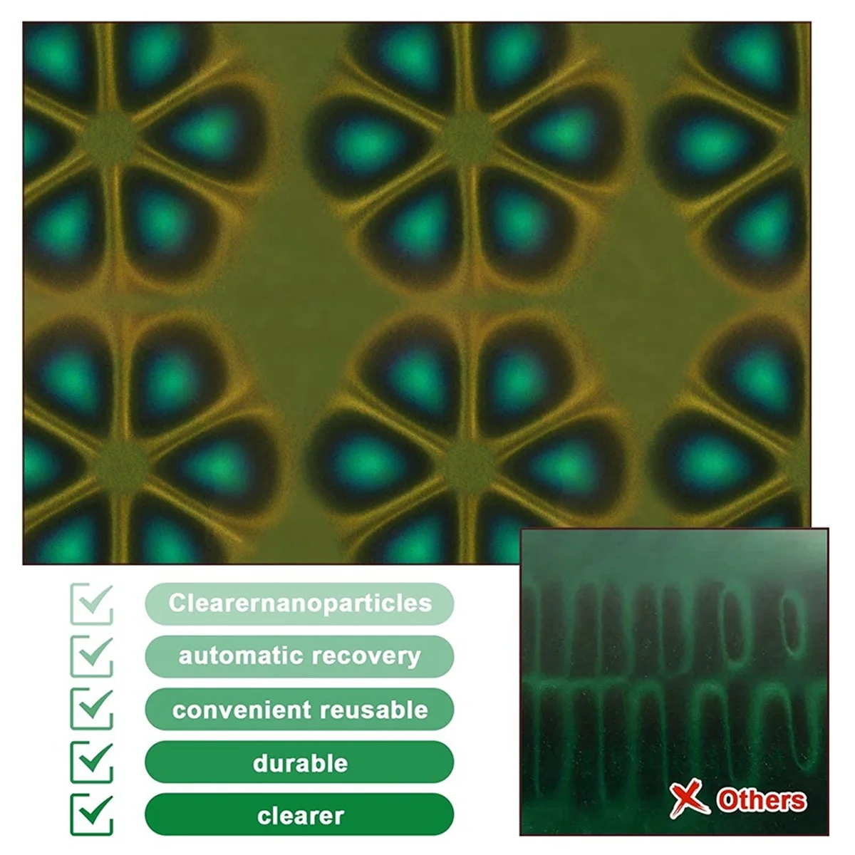 Magnetic Field Viewing Film - 10 x 10cm
