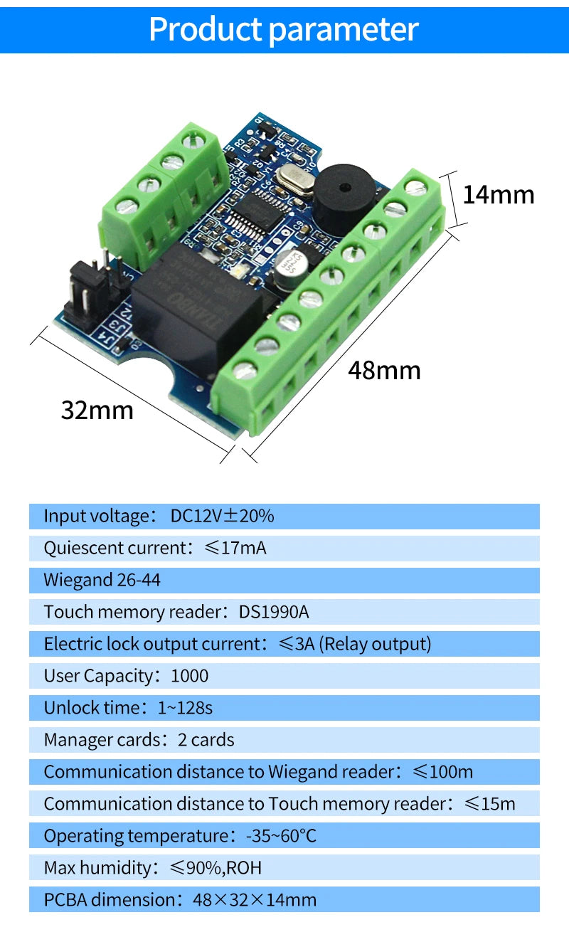 Single-Door Access Controller - Reader Kit Options