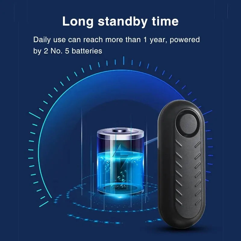 ZDFD200E Remote-Controlled Vibration Alarm for Bikes