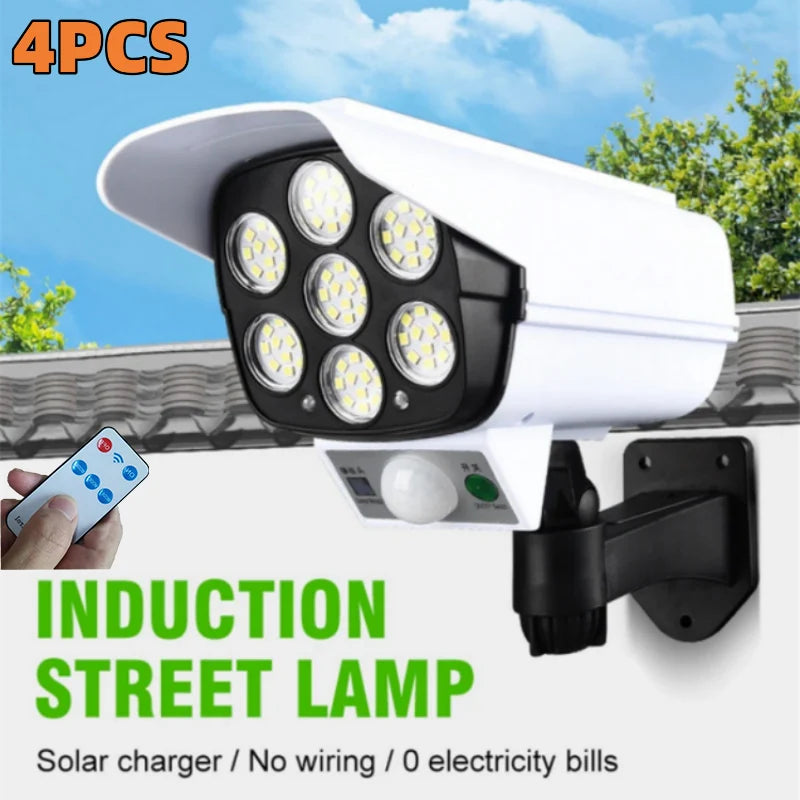 Solar Motion Light with Dummy Camera Housing