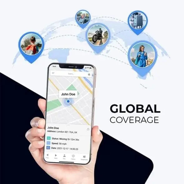Sledovanie vozidla proti strate Mini GPS sledovač pre vozidlá Lokalizér sledovač pre sledovací systém Bluetooth